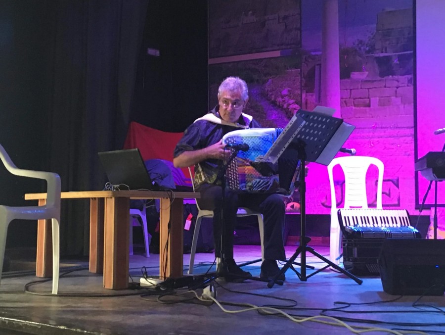 Jean Luc Vicente à l'accordéon