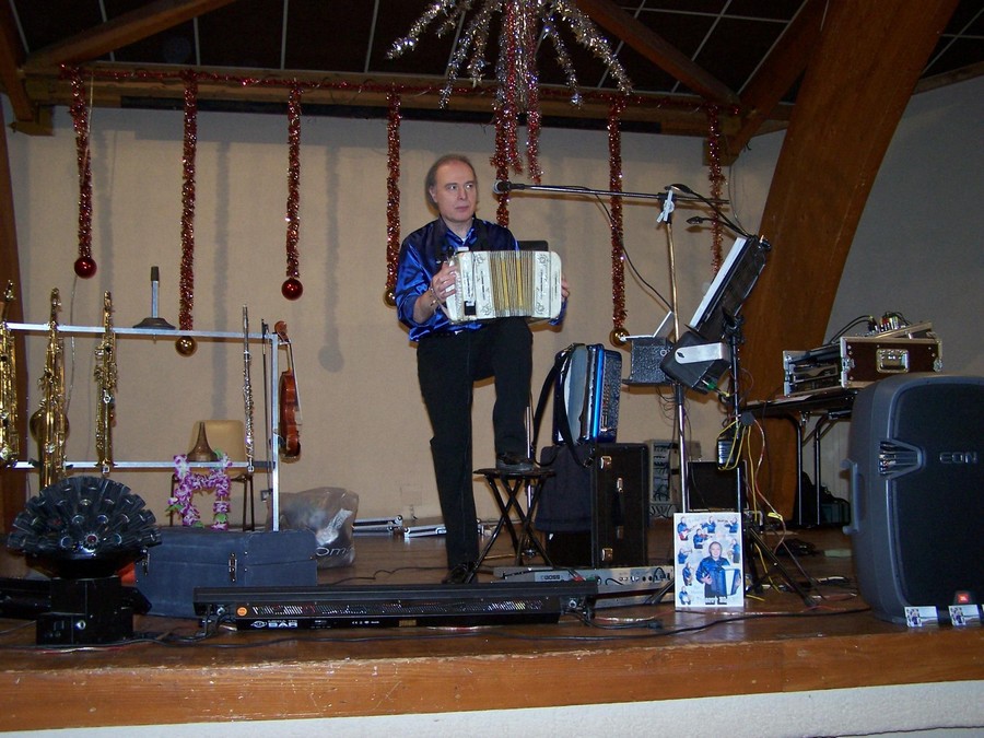 Thierry Blanc  et ses instruments